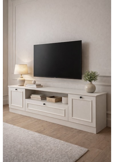 Mira Tv Ünitesi 160 X 37 X 46 Cm Aytaşı - Country Tasarım Antrasit