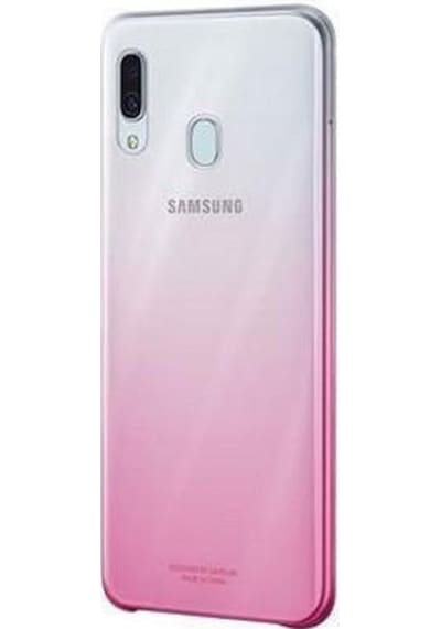 Galaxy A30 İle Uyumlu Pembe Koruyucu Kılıf Ef-aa305cpegww