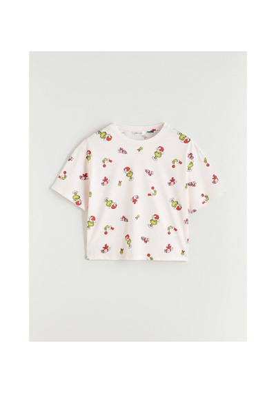 LC Waikiki Alıta Cıty Farkıyla Lcw Young Pembe Penye Desenli Kısa Kollu Kadın Şortlu Pijama Takımı Pembe - 929510614 Pembe LC Waikiki Alıta Cıty Farkıyla Lcw Young Pembe Penye Desenli Kısa Kollu Kadın Şortlu Pijama Takımı Pembe - 929510614 Pembe