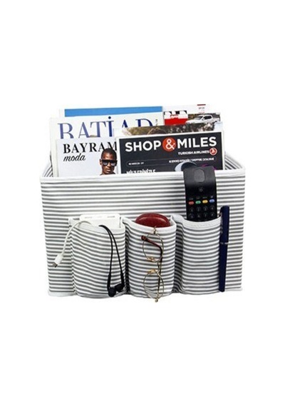 Başucu Organizer 11038 - Kumaş - Gri Diğer