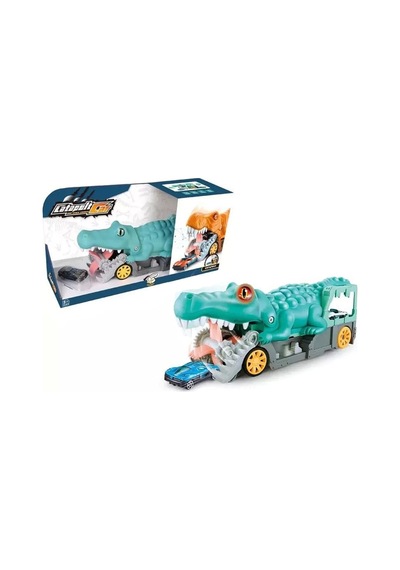 Catapult Araba Fırlatıcı Sesli Timsah