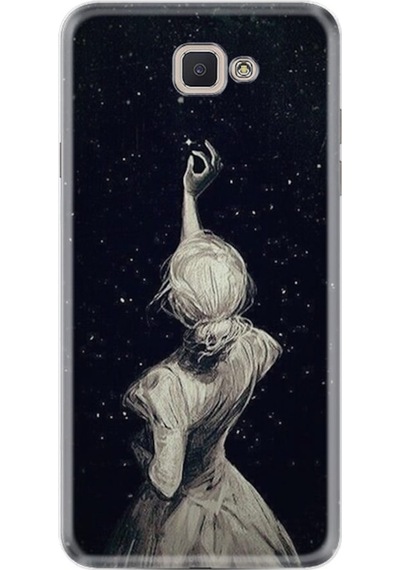 Samsung Uyumlu Galaxy J7 Prime Kilif Desenli Star Woman 1332 527821337