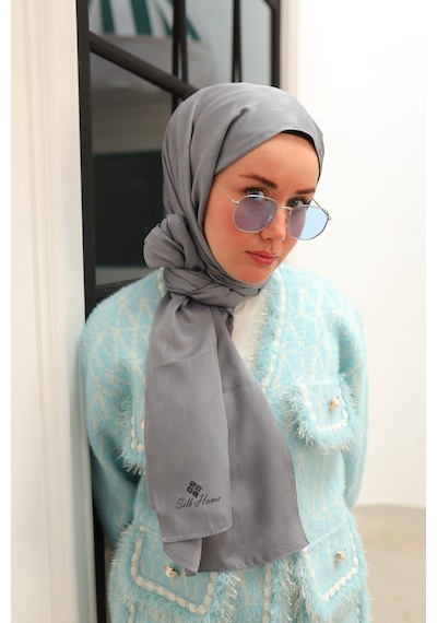 Silk Home Deluxe Şal 40004-04 Gri