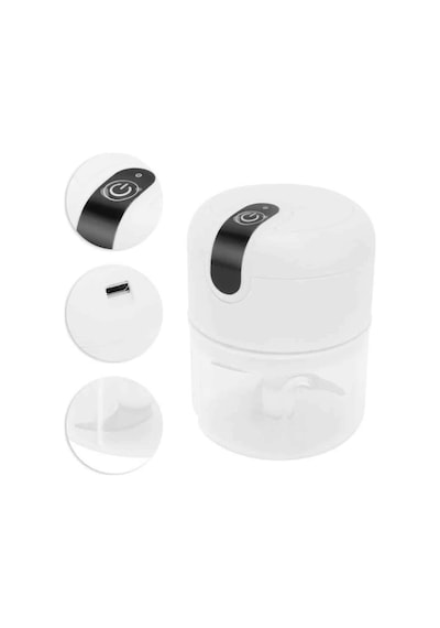 Mini Doğrayıcı Rondo Taşınabilir Mini El Blender Paslanmaz Çelik Renkli