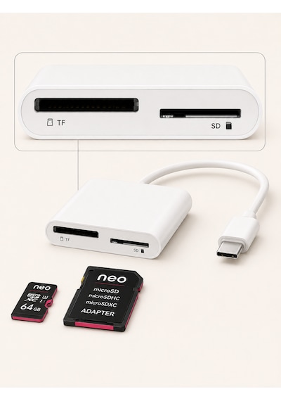 Type C Usb 3.1 To Sd Card Reader Kart Okuyucu Dönüştürücü Typ-c To Sd Kart Tf Hafıza Kartı