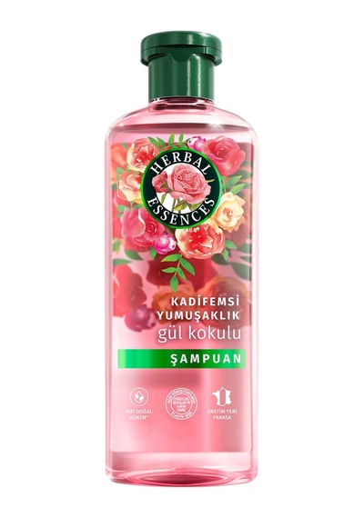 Herbal Essences Kadifemsi Yumuşaklık Gül Kokulu Şampuan 350 Ml - 5 Adet Tarı