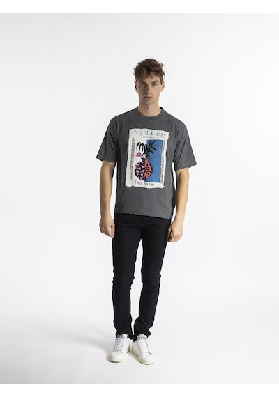 TED BAKER Erkek T'shirt  TBR6547 Gri