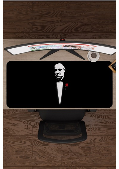 The Godfather V3 90x40 Xxl Gaming Kauçuk Kaymaz Taban Mouse Pad Fare Altlığı