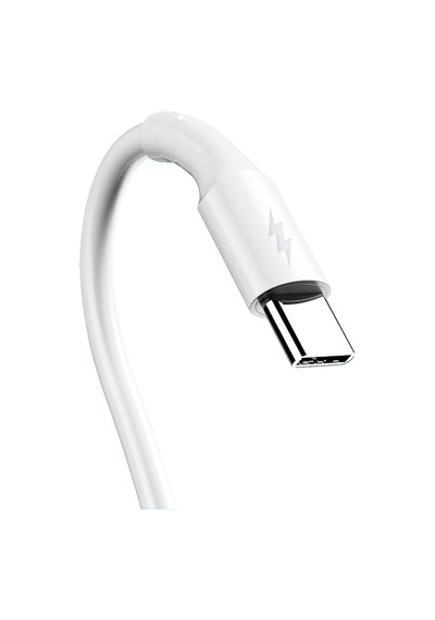 Dvıp L24 6A 100 W Usba To Type-c Hızlı Şarj Ve Data Kablosu Beyaz 1 M