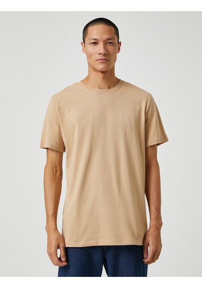 Koton Basic Tişört Slim Fit Bisiklet Yaka Kısa Kollu Pamuklu Deve Tüyü 3Sam10057Hk 3Sam10057Hk100 Taba Koton Basic Tişört Slim Fit Bisiklet Yaka Kısa Kollu Pamuklu Deve Tüyü 3Sam10057Hk 3Sam10057Hk100 Taba
