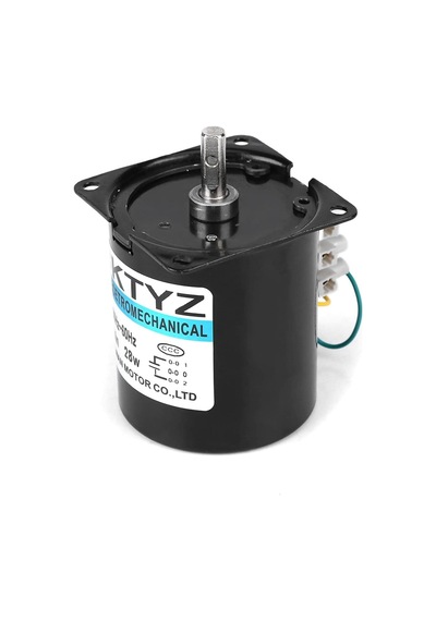 220V AC 28W 60 RPM 68KTYZ Daimi Mıknatıslı Motor