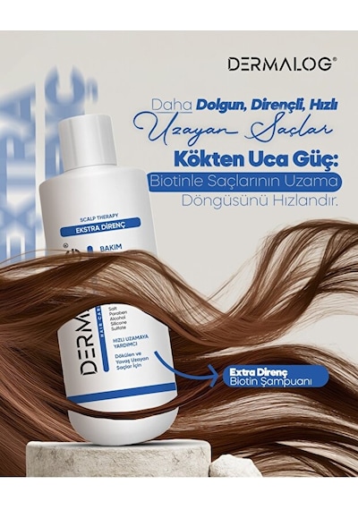 Dermalog Ekstra Direnç Bakım Şampuanı 500 ML