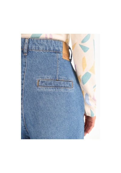 Colin's Colins 995 Sares Normal Kesim Yüksek Bel Beggy Wide Leg Jean Pantolon 001