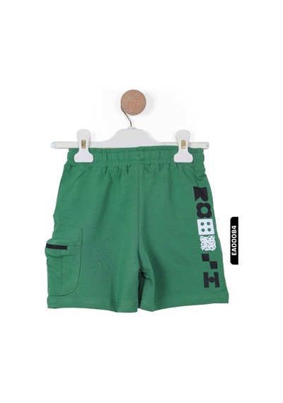 Nk Kids Xo Kids Torba Cepli Erkek Çocuk Şort 4-8 Yaş 66511 Yeşil