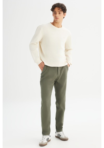 Lee Pamuklu Esnek Erkek Chino Pantolon Lm0400001801 Haki