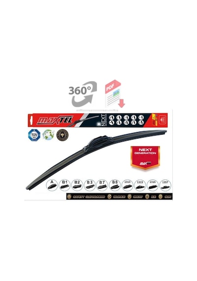 Muz 10aparat Yeni N Nesil 14inc Silecek 350mm Adet