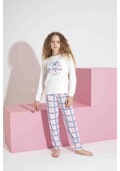Aygebu Tarık Kadın Beyaz Kalp Desen Anne Kız Kombin Termal Kışlık Sıcak Tutan Yumuşak Pijama Takımı Aygebu Tarık Kadın Beyaz Kalp Desen Anne Kız Kombin Termal Kışlık Sıcak Tutan Yumuşak Pijama Takımı
