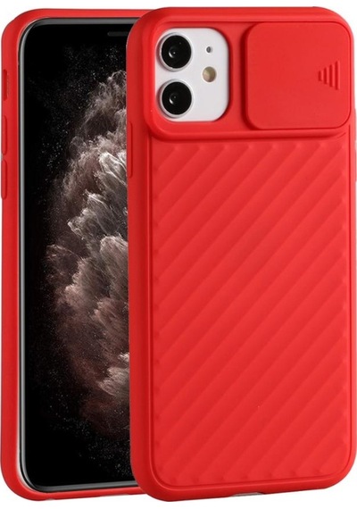 Teknomoda Apple Uyumlu iPhone 11 Kamera Korumali Sürgülü Silikon Kilif 561434588
