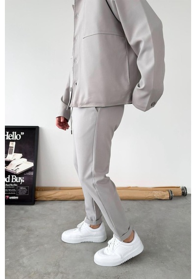 Taş Basic Beli Lastikli Jogger Pantolon Taş