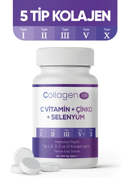 Collagen Life Pro Kolajen 90 Tablet