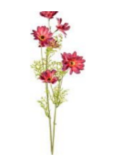 Yapay Çiçek Papatya Bordo 70 Cm. Çok Renkli