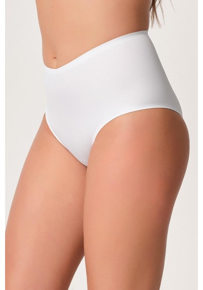 Mtm My The Mall Beyaz Mı Emay 2804 Yapıştırma Lazer Brezilya Slip Beyaz