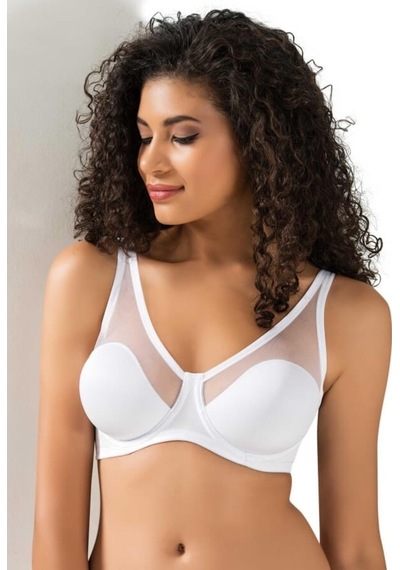 Le Jardin Tüllü Desteksiz Soft Cup Toparlayıcı Sütyen Balenli