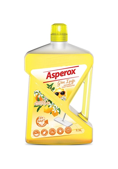 2 Adet Asperox Yüzey Temizleyici 2500 Ml Sarı Diğer