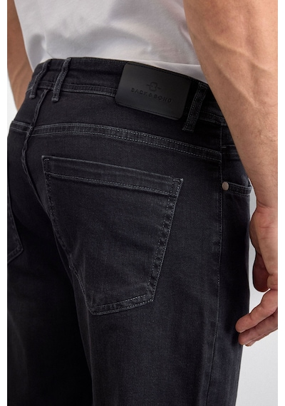 Back & Bond Erkek Kot Pantolon B35w35001 102 Siyah Siyah