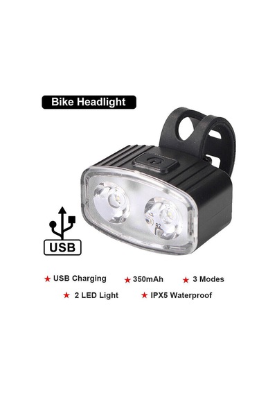 Promosyon Led Bisiklet Işığı Far Arka Lambası Dikkat Bisiklet Usb Şarj Edilebilir Arka Stop Lambası