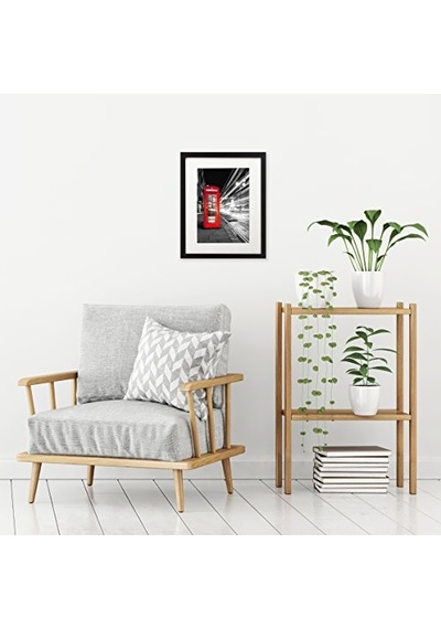Ayrex Dayanıklı Camlı 11x14 Yüzer Resim Çerçevesi - 8x10 Fotoğraf Veya Daha Küçük - Kaydırmalı Fotoğraf Çe