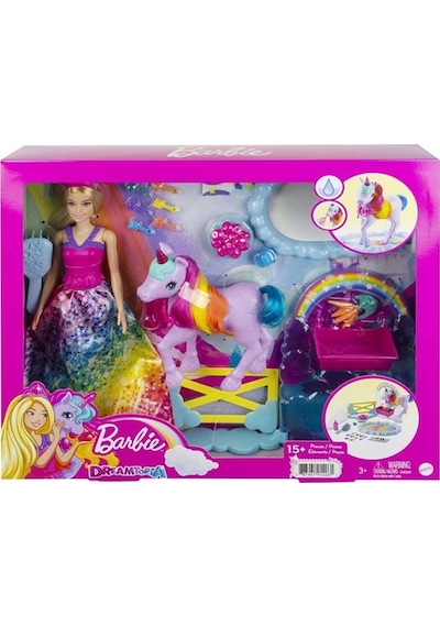 Barbie Dreamtopia  Bebek ve Tek Boynuzlu At  GTG01