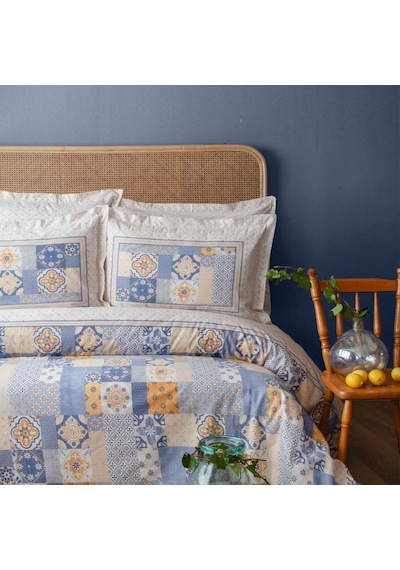 Apricitas Home Maude Çift Kişilik Nevresim Takımı İndigo Indigo