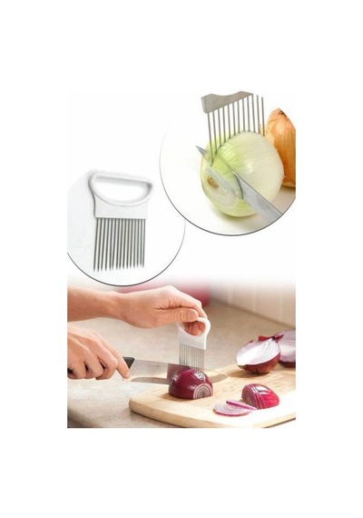 Onion Cutter Soğan Tutucu Ve Dilimleyici Aparat Asorti Karışık