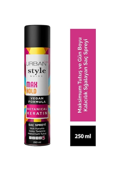 Style Guide Max Hold Sabitleyici Maksimum Tutuşlu Saç Spreyi 250 Ml- Vegan Belirtilmemis