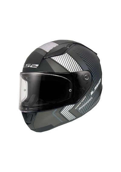 Ls2 Rapıd 2 Extra Mat Siyah-gri Kask Gri