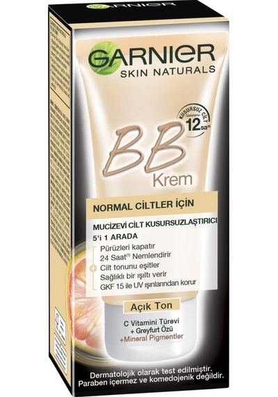 Garnier Bb Krem Açık Ton Spf 15 50 Ml 3600541195967