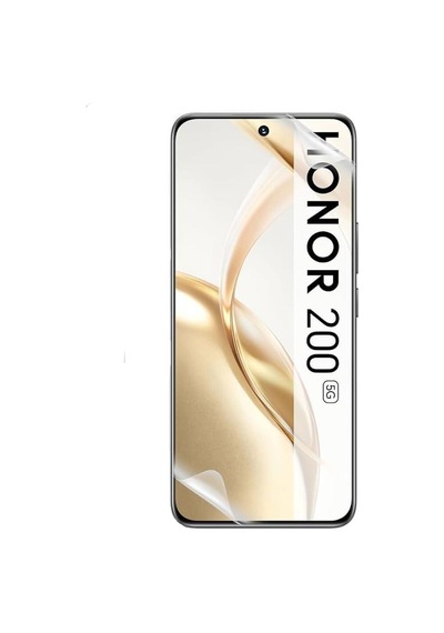 Honor 200 İle Uyumlu Hidrojel Nano Ekran Koruyucu Film Mat Tempered Cam Değildir