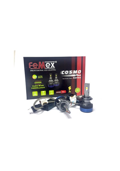 Femex Cosmo Plus H7 Yeni Nesil Güçlendirilmiş Led Far Xenon Led Headlight
