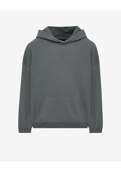 Skechers M Essential Hoodie Sweatshirt Erkek Antrasit Sweatshirt S242110-003