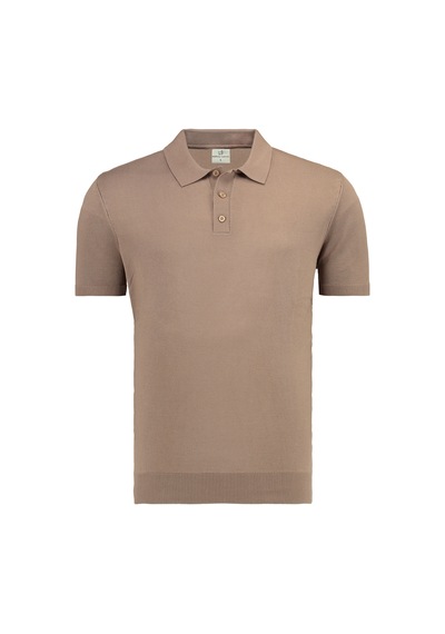Anthony Jackson Premium Erkek Triko Polo Yaka T-shirt Giovanni Kahverengi Anthony Jackson Premium Erkek Triko Polo Yaka T-shirt Giovanni Kahverengi
