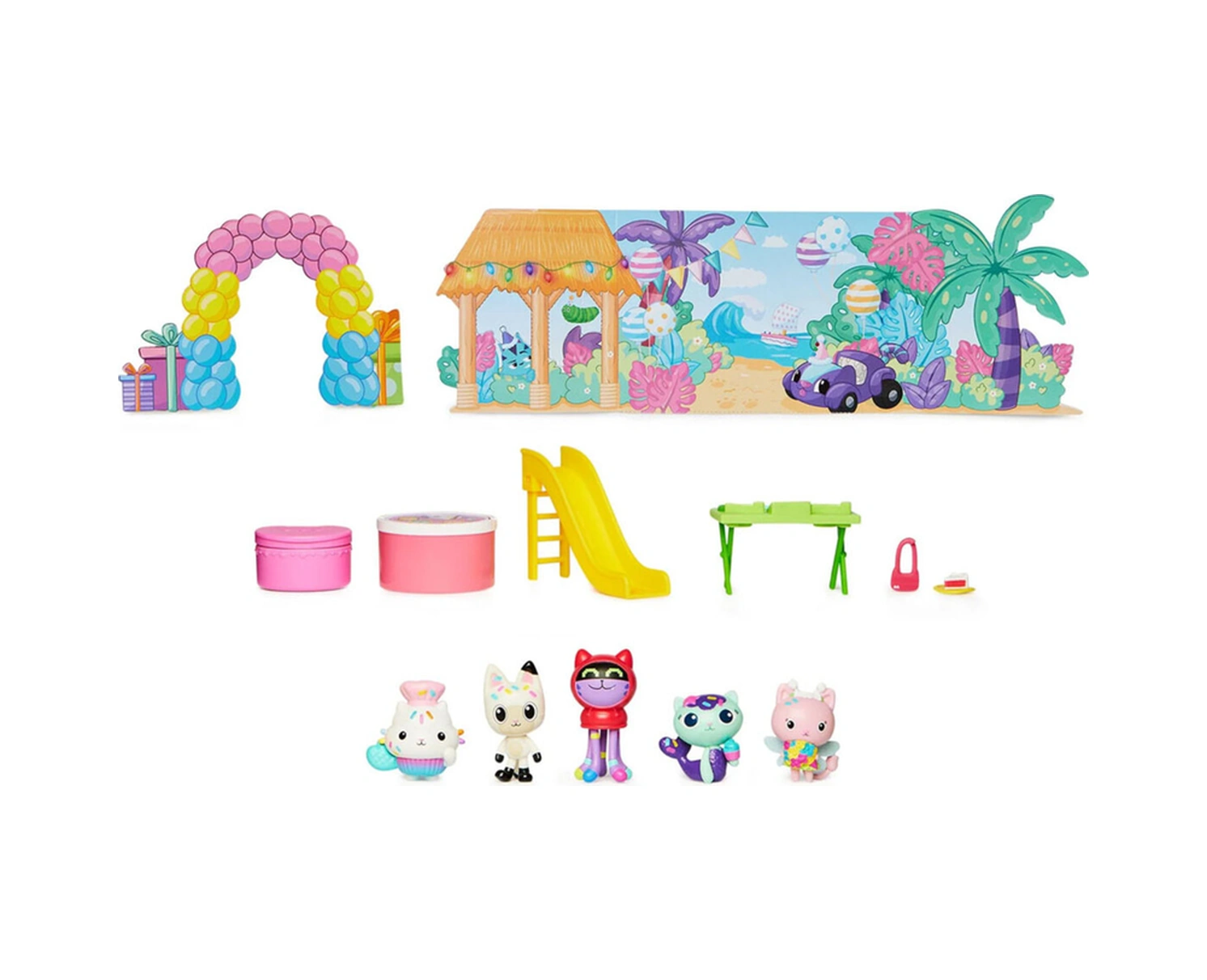 Spın Master Gabby's Dollhouse Pandy Paws Doğum Günü Figür Seti Spm-6069141