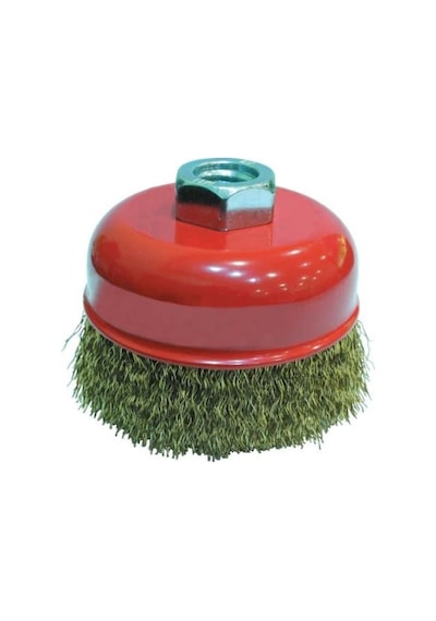 505100 Çanak Tel Fırça Saçaklı 65 Mm