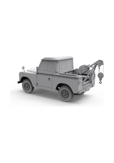 Ak Interactive 35014 1/35 Ölçek, Land Rover 88 Series Iıa Vinçli Çekici , Askeri Araç Plastik Model Kiti