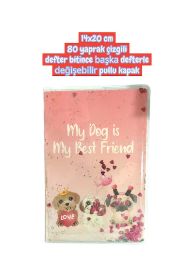 14x20 Cm 80 Yaprak Çizgili Defter Bitince Başka Defterle Değişebilir Pullu Kapak Çok Renkli
