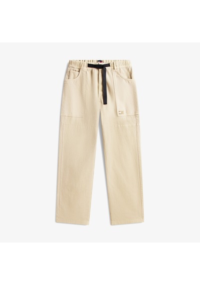 Tommy Hilfiger Jaimie Fabric Blocking Pant Erkek Bej Pantolon Dm0dm23105 Bej