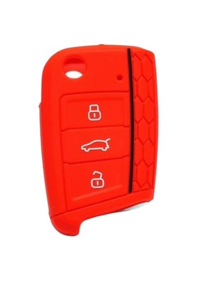 Vw Volkswagen Skoda Uyumlu Seat Polo Tiguan Golf 7 Silikon Anahtar Kılıf
