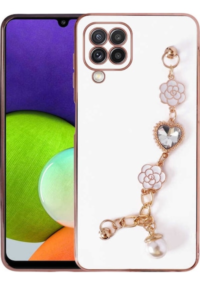 Samsung Uyumlu Galaxy A12 Kılıf El Tutamaçlı Kamera Korumalı Zore Taka