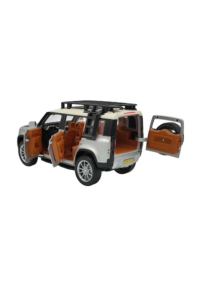 Die Cast 1:22 Sesli Ve Işıklı Çek Bırak Safari Metal Jeep