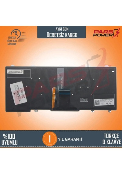 Dell Uyumlu Xps Pk1313O1B0. 044K3X Klavye Işıklı Siyah Tr Siyah - Işıklı